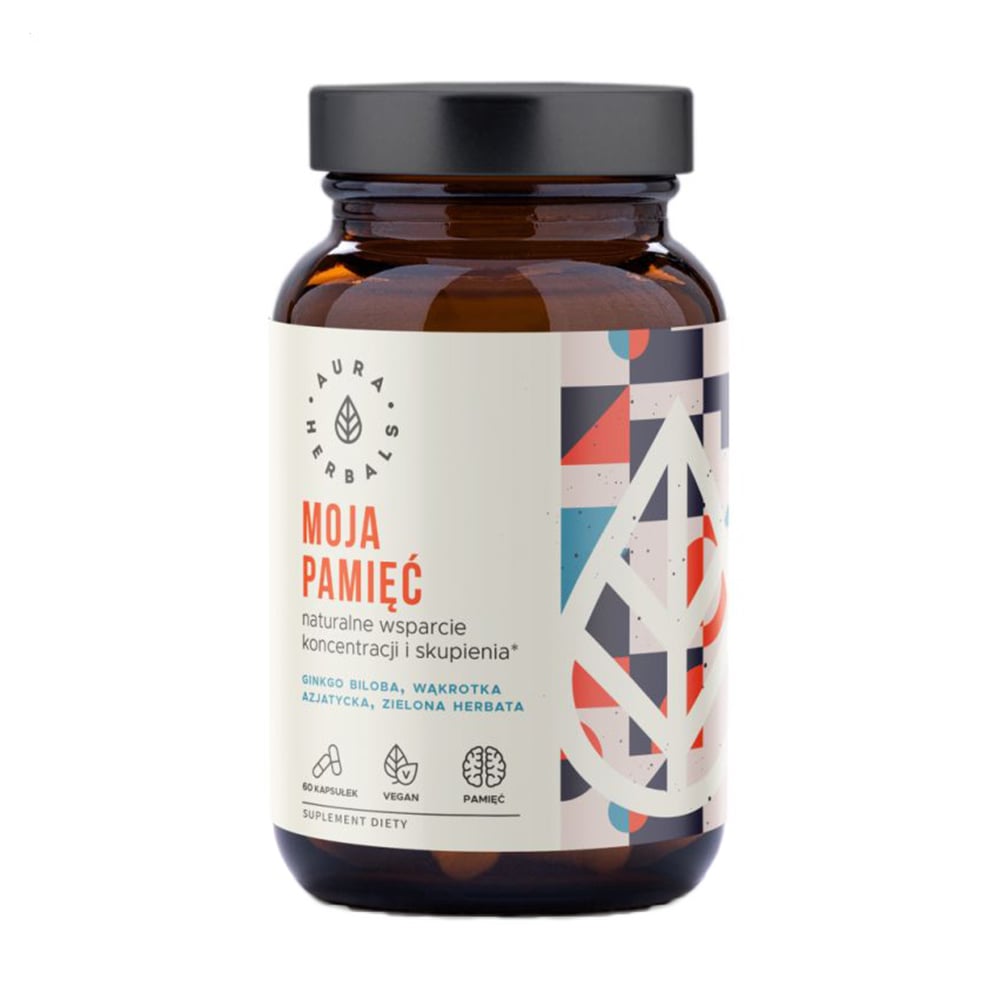 Підтримка пам'яті Aura Herbals Memory Support, 60 капсул
