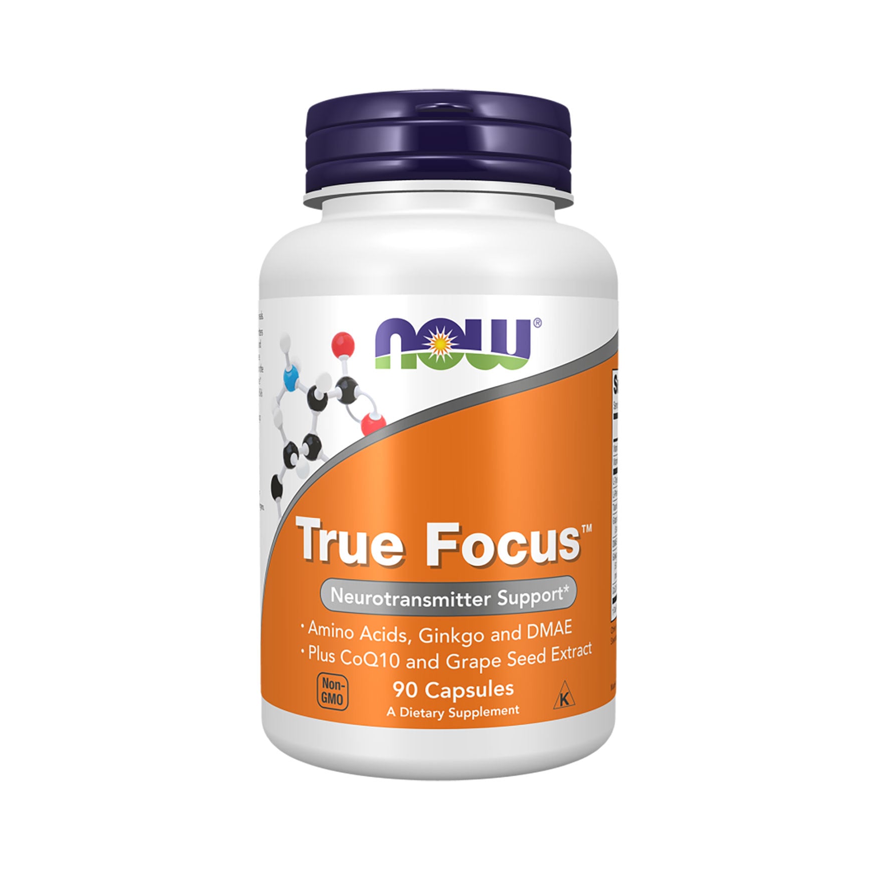 Тру Фокус NOW foods True Focus, 90 вегетаріанських капсул